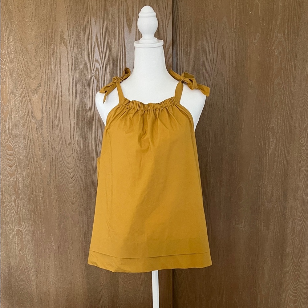 Who What Wear Mustard Camisole Top